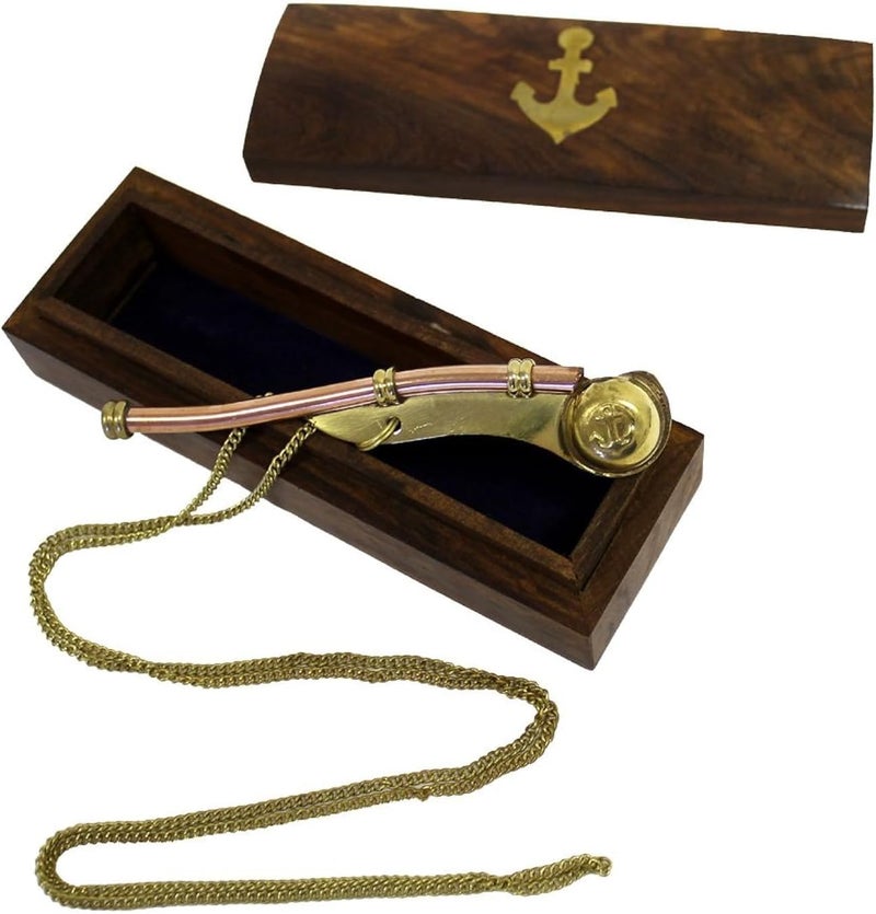 RedSkyTrader Boatswains Whistle or Bosun Pipe: Nautical Collection - Image 1