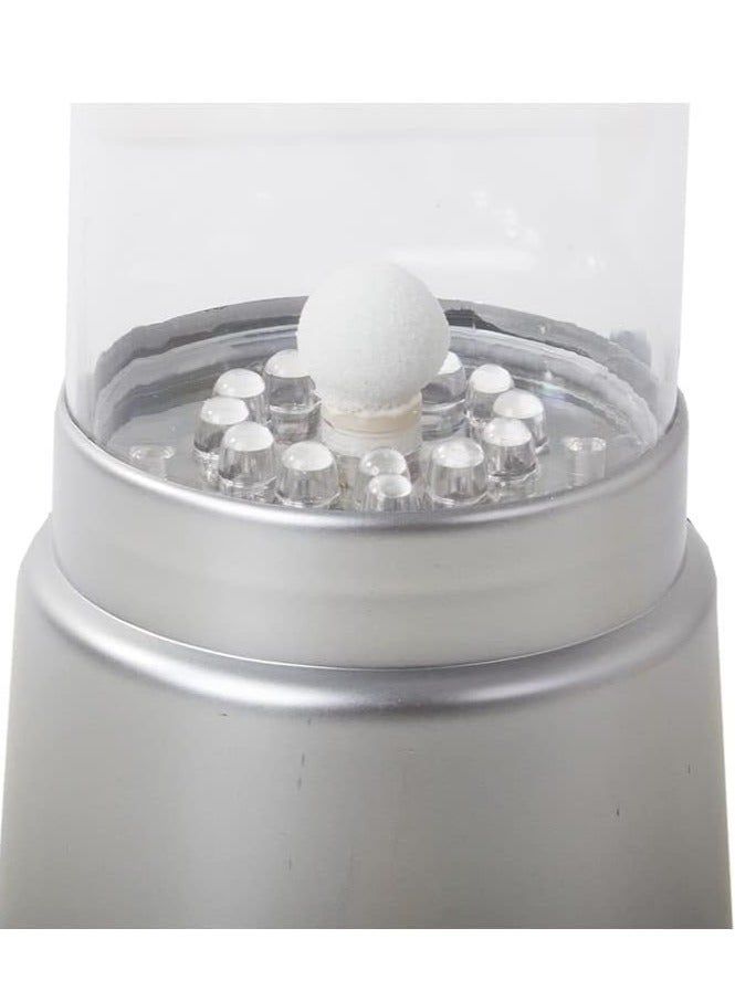 ELTRAZONE Aqua Bubble Tube Fish Lamp – 19" LED Color-Changing Rocket-Shaped Glass Lamp, Artificial Aquarium with Colorful Fish - Image 3