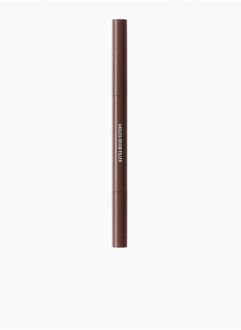 اتش اند ام Angled Brow Filler Retractable Angled Eyebrow Pencil With Paddle Brush