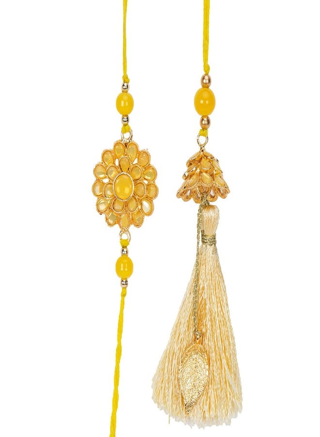Kaameri Bazaar Rakhi for Brother and Lumba for Bhabhi - Image 1