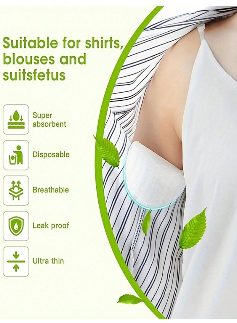 Al Kanzi 50Pcs Disposable Underarm Sweat Pads, Invisible Breathable Anti-Sweat Armpit Patches, Lightweight Odor-Free Absorbent Sweat Shield Stickers for Men Women Summer Sports Travel Daily Use - Image 2