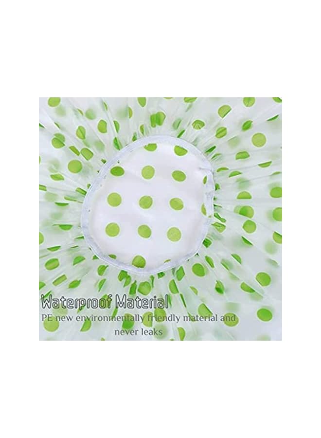 Zaboon Cap Waterproof For Women Ladies Reusable Bath Cap Hair Bonnet For Women Random Design And Color - Image 3