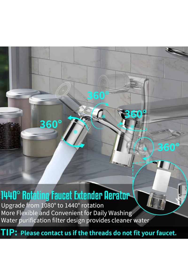 8 Pcs Faucet Filter Purifier Replacement for Kitchen Sink/Bathroom Sink PP Cotton Filter for Faucet Extender Strong Filter Improve Water Conditions Removes Chlorine Fluoride Heavy Metal  - Image 5