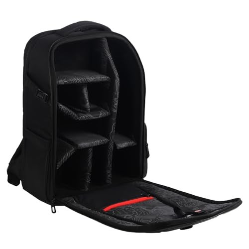 Arctic Fox Gadget Camera Backpack With 17 Inch Laptop And Tripod Holder, Black - Image 2
