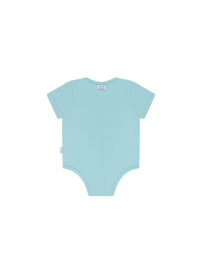 Lullaby Bloom Premium 100% Certified Organic Cotton Baby Essential Infant Bodysuit for Baby Girls and Boys Unisex India - 6-9 Months - Image 4