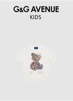 G&G AVENUE Kids T Shirts  Short Sleeve Striped T Shirt Cotton Tees for Boys or Girls Size 3-12 Years  - Image 2