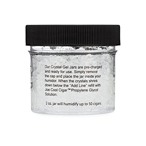 Joe Cool Cigar Crystal Gel Humidifier for Cigar Humidors (2 oz Jar) - Image 3