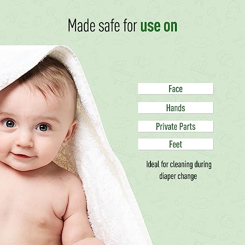 Bodyguard Aloe Vera Based Natural Wet Wipes For Babies With Goodness Of Vitamin E | Moisturizing Baby Wet Wipes For Baby's Skin | Antibacterial Baby Wipes Combo | 144 Wipes | Combo of 2 x 72 Pieces - Image 5