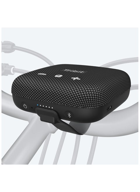 Tribit ThunderBox Micro - Mini Speaker, Type C, IPX67 Waterproof, 8Hours Playtime, Bluetooth 5.0 Range 100ft TWS Pairing