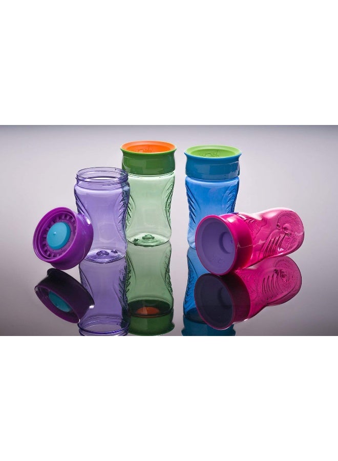 WOW GEAR Wow Cup for Kids 360 Sippy Cup, Blue, 10 oz / 296 ml - Image 5
