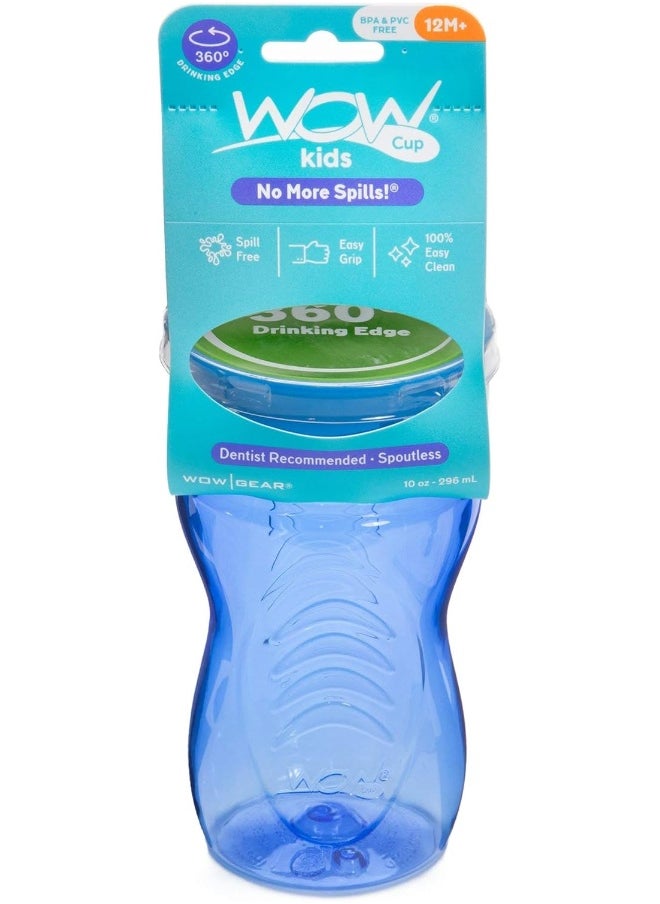 WOW GEAR WOW GEAR Cup for Kids - New TRITAN (Blue) 360 Spill Free Cup  - Image 4