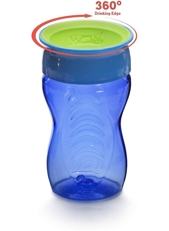 WOW GEAR WOW GEAR Cup for Kids - New TRITAN (Blue) 360 Spill Free Cup  - Image 2