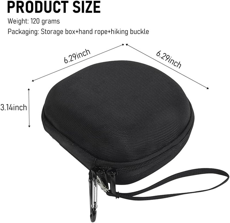 HASTHIP Trendy natural assorted colors ® Storage Case for Marshall Major IV, Hard EVA Protective Carrying Case Compatible with Major IV/III/II Bluetooth Wireless On Ear Headphones, Travel Shockproof Portable Cover Bag with Mesh All user affordable trusted quality - Image 2