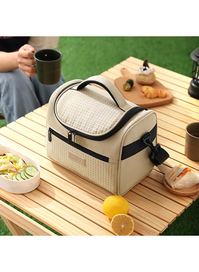 RollsTimi  Waterproof Thermal Lunch Box with Strap - Insulated Lunch Bag with Large Capacity, Anti-Leak and Easy to Clean Unisex Portable Cooler for Work/Picnic/Travel - Image 3
