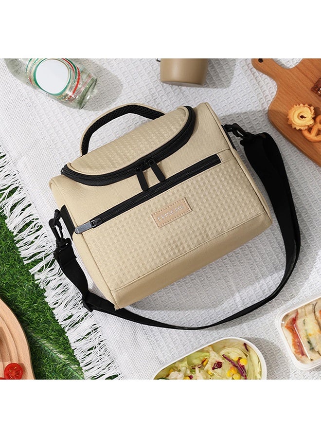 RollsTimi  Waterproof Thermal Lunch Box with Strap - Insulated Lunch Bag with Large Capacity, Anti-Leak and Easy to Clean Unisex Portable Cooler for Work/Picnic/Travel - Image 4