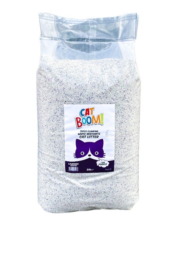 Cat Bentonite Cat Litter Lavender  5 L - Image 3