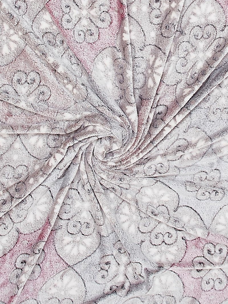 Monte Carlo Beige Jacquard Single Bed 290 GSM Ac Blanket - Image 5
