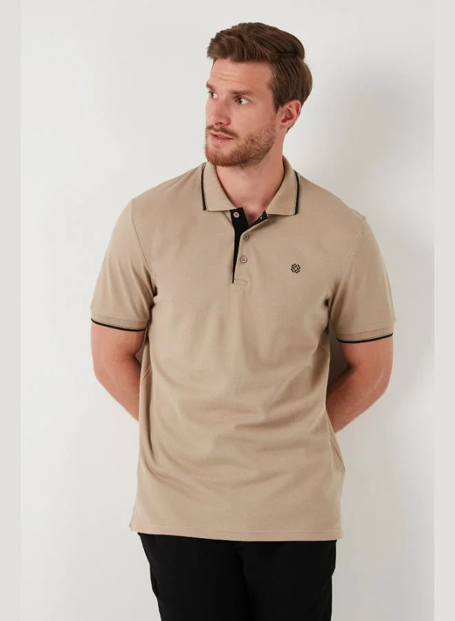 Buratti Buratti 100% Cotton Buttoned Regular Fit Polo Collar T Shirt Men's POLO COLLAR T SHIRT 5902118