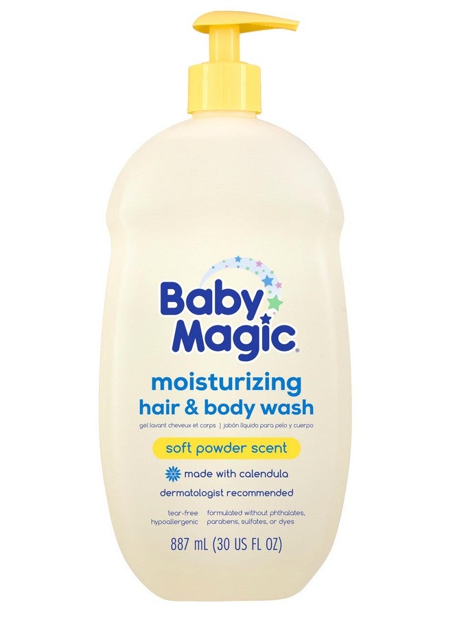 Baby Magic Baby Magic Moisturizing Hair & Body Wash | Specially Formulated for Baby's Delicate Skin | Tear-Free | Calendula & Coconut | 30 fl oz. - Image 1