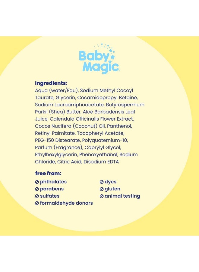 Baby Magic Baby Magic Moisturizing Hair & Body Wash | Specially Formulated for Baby's Delicate Skin | Tear-Free | Calendula & Coconut | 30 fl oz. - Image 5