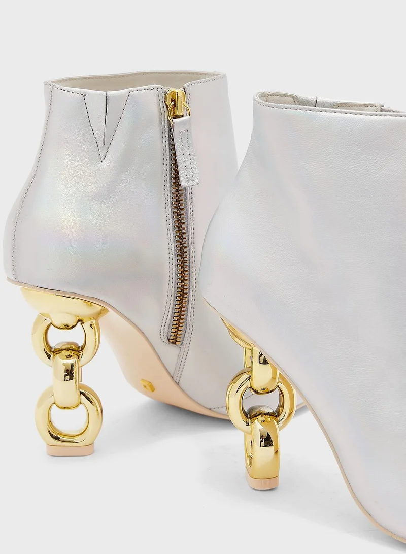 Kat Maconie Multi Chain High Heel Boots