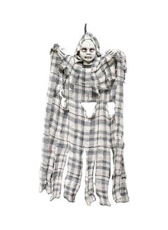 Scary Creepy Flying Hanging Ghost White/Black
