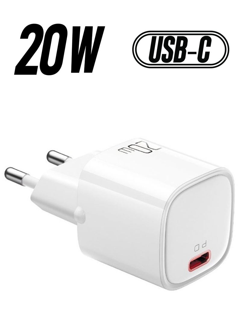 Mcdodo 20W Type C Nano PD Charger CH-4020 White - Image 1