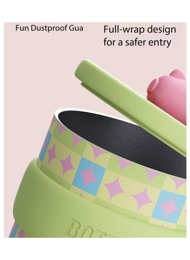 BOTTLED JOY Holiday Series Insulated Mug - 450ml - 316 Stainless Steel - Matcha Layer - Image 3