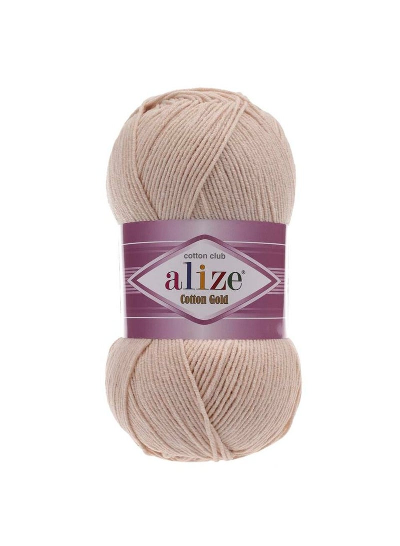 ALIZE Cotton Gold Yarn 67 Candle Light 100g