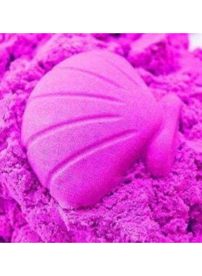 عجينة رائعة وطين سحري مع قالب، مجموعة حسية قابلة لإعادة الاستخدام، ألعاب رملية رائعة خالية من الغلوتين، ألعاب داخلية للأطفال من سن 10 إلى 15 عامًا، وردي (دلو 750 جرام) - Image 2