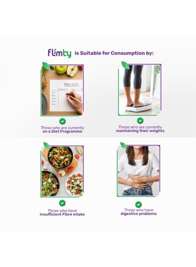 Flimty Fiber Drink – Mango – 16 Sachets - Image 3