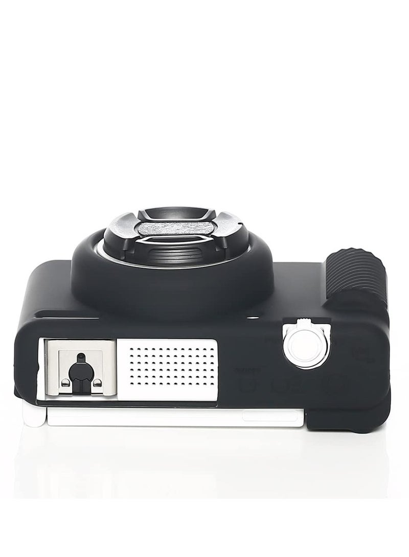 SYOSI Anti-Scratch Camera Case for Sony ZV-1F, ZV-1 II/ZV-1M2 Vlog Camera, Silicone Case Cover Skin Soft Silicone Sleeve Scratch Resistant Case Slim Fit with ZV1 F Screen Protector- Black - Image 4