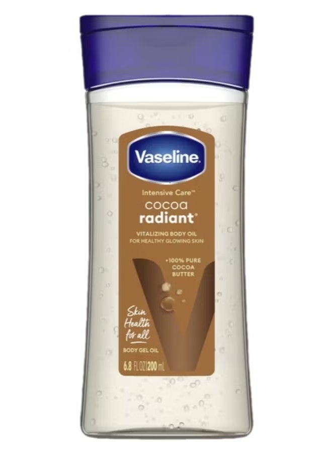 فازلين زيت الجسم بالكاكاو للعناية المركزة مع الزبدة النقية - 200 مل - Image 1