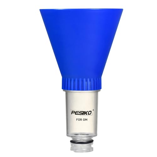 PESIKO Engine Oil Funnel Spill-Free Hands-Free Compatible with Buick, Cadillac, Chevrolet, and GMC Vehicles for Fast & Easy Oil Change - Image 1
