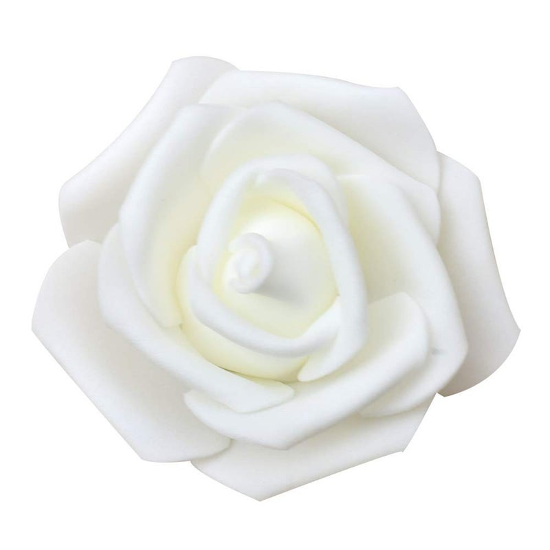 Bodosac 60 pcs Artificial Flower Rose Artificial Roses for DIY Bouquets Wedding Party Baby Shower Home Decor - Image 3