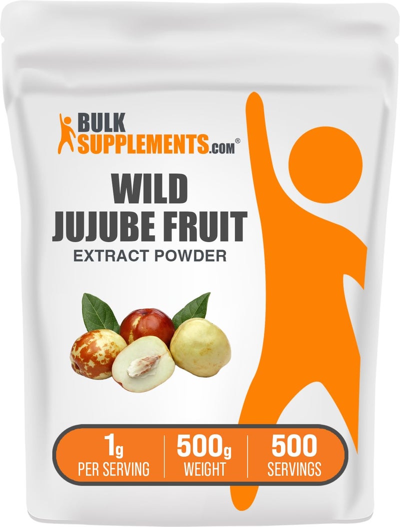 مسحوق مستخلص الجوجوبا البري من BulkSupplementscom مستخرج من فاكهة الجوجوبا مكمل عشبي خالي من الغلوتين 1000 ملغ لكل حصة 500 غرام 11 رطل عبوة من 1
