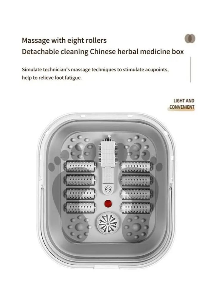 TEMI Foot Spa Bath Massager - Multi-Function Infrared Heating & Bubble Therapy for Relaxation and Deep Cleaning - Image 5