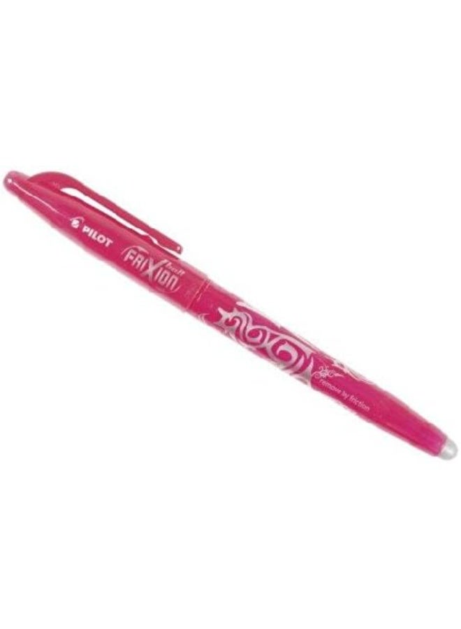Pilot Frixion Erasable Roller Ball Pen, 0.7 mm Tip Size, Pink - Image 2
