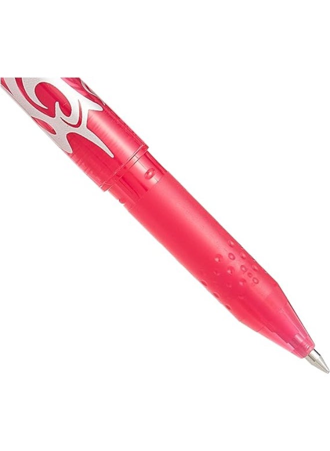 Pilot Frixion Erasable Roller Ball Pen, 0.7 mm Tip Size, Pink - Image 3