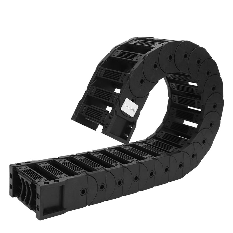 Cable Drag Chain 1M Nylon 66 Full Enclosed - Low Noise Wear-Resistant Cable Carrier for CNC Machine Industrial Cable Management - Image 5