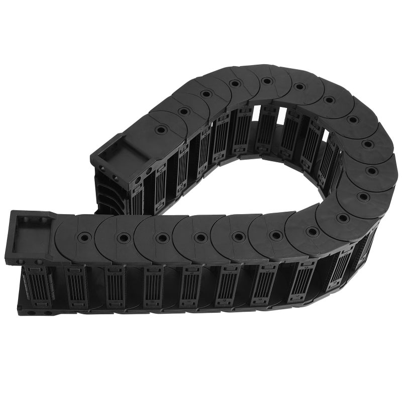 Cable Drag Chain 1M Nylon 66 Full Enclosed - Low Noise Wear-Resistant Cable Carrier for CNC Machine Industrial Cable Management - Image 2