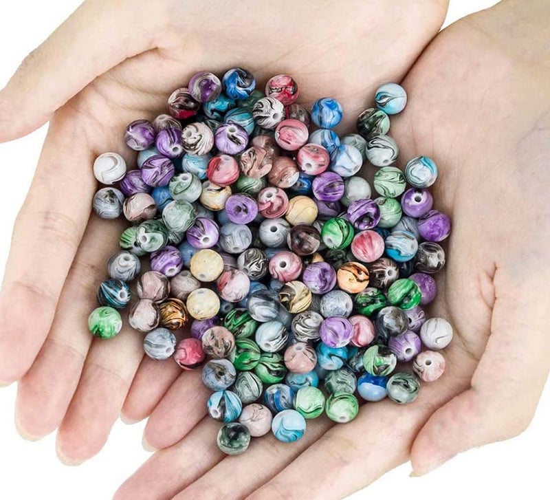 DIY Crafts 1 Set, Colur - Multi, 1 Set Contain 50X Jump Ring 10X Earring Hook 5X Tibetan Charms 5X Multi Charm 10X Space Acrylic Bead 1X Crystal String 25X Bead Bracelet Neckl (1 Set, Colur - Multi) - Image 5