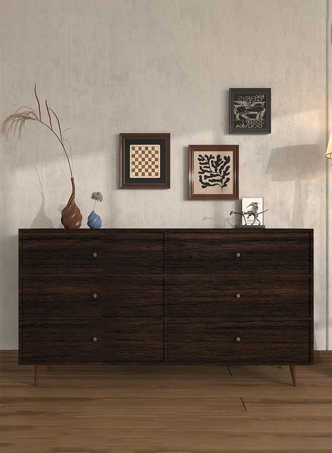 رَوَائِد ورق جدران لاصق من خشب الجوز البني الداكن – مقاوم للماء، ذاتي اللصق، مقاس 45 سم × 3 م – تصميم حبيبات الخشب الطبيعي – لتغليف الخزائن والمطابخ والدواليب - Image 3