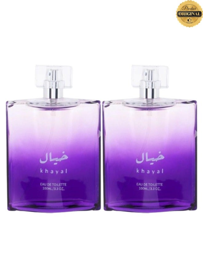 خيال 2 قطع عطر خيال 100 مل - Image 1