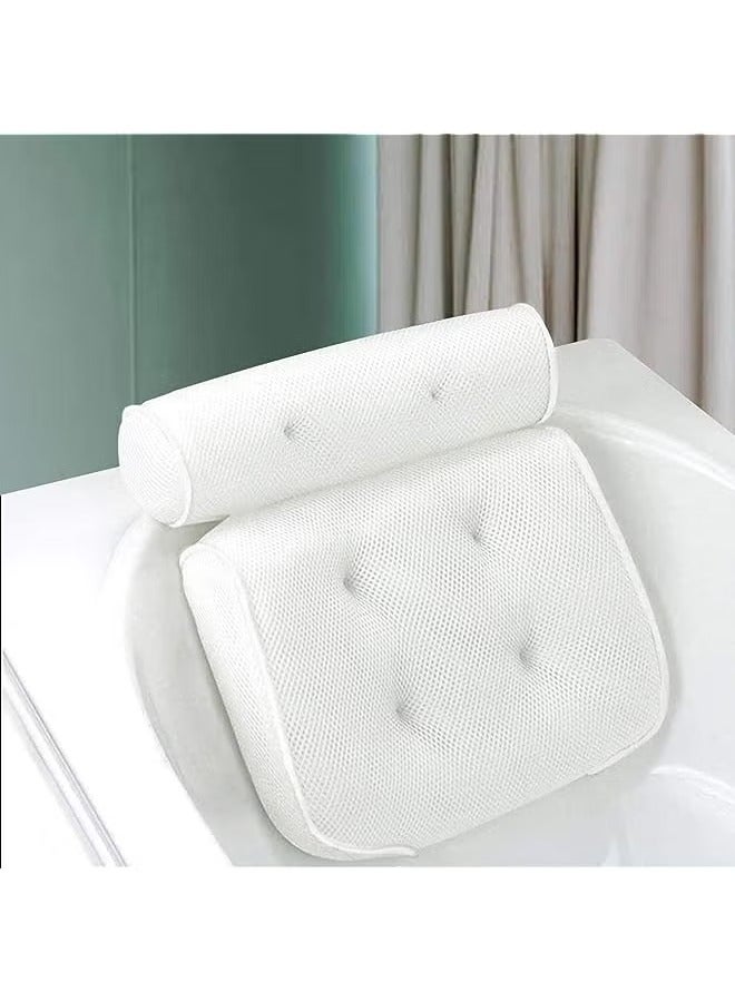 3D Air Mesh Luxury Bathtub Pillow Rest  - Image 2