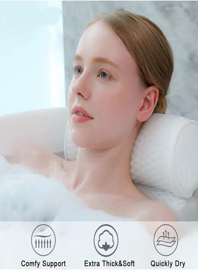 3D Air Mesh Luxury Bathtub Pillow Rest  - Image 3