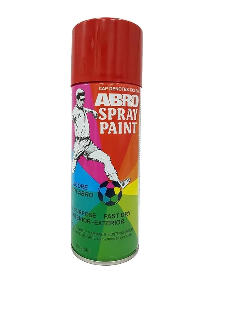 Abro Spray Paint, Fire Red