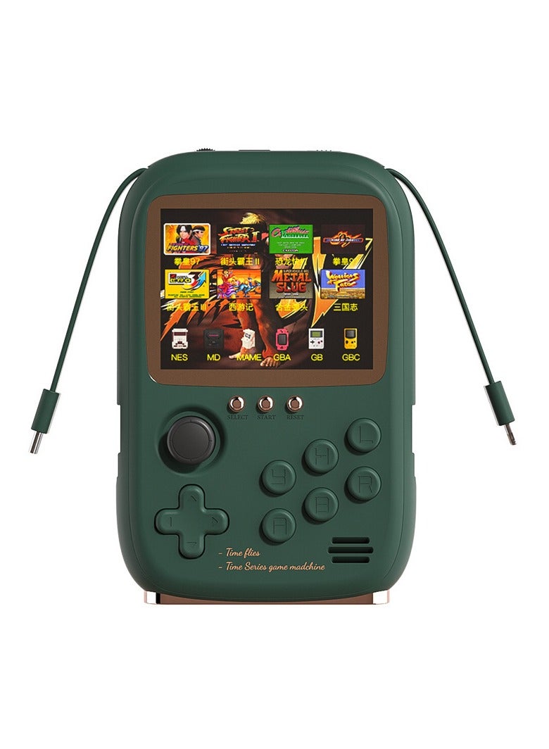 Handheld game console charging treasure 2-in-1, portable with line mobile power two-person game console - Image 4