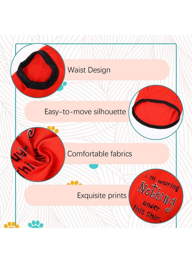 BBTO 12 Pieces Dog Shirts Pet Printed Clothes with Funny Letters Summer Pet T Shirts Cool Puppy Vest Breathable Dog Outfit Soft Cat Sweatshirt for Chihuahuas Cats Accessories, 12 Styles(Small) - Image 2