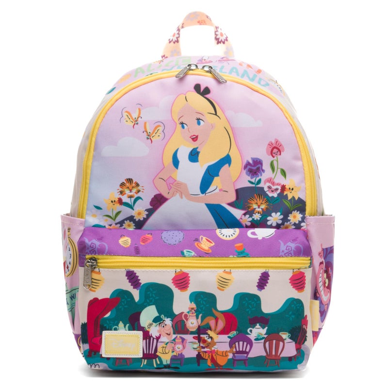 Melody Cartoon Print Schoolbag Fashion Breathable Fantasy Magic Melody Cute Backpack Backpack 29*16*42CM + Shoulder Bag 19*6*23CM + Pen Bag 24*7*11CM Three-piece Set